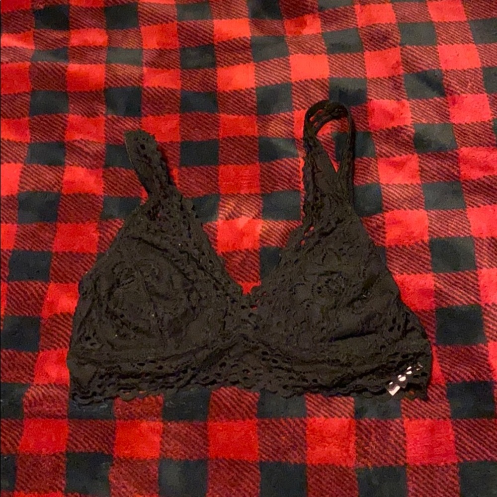 Black bralette